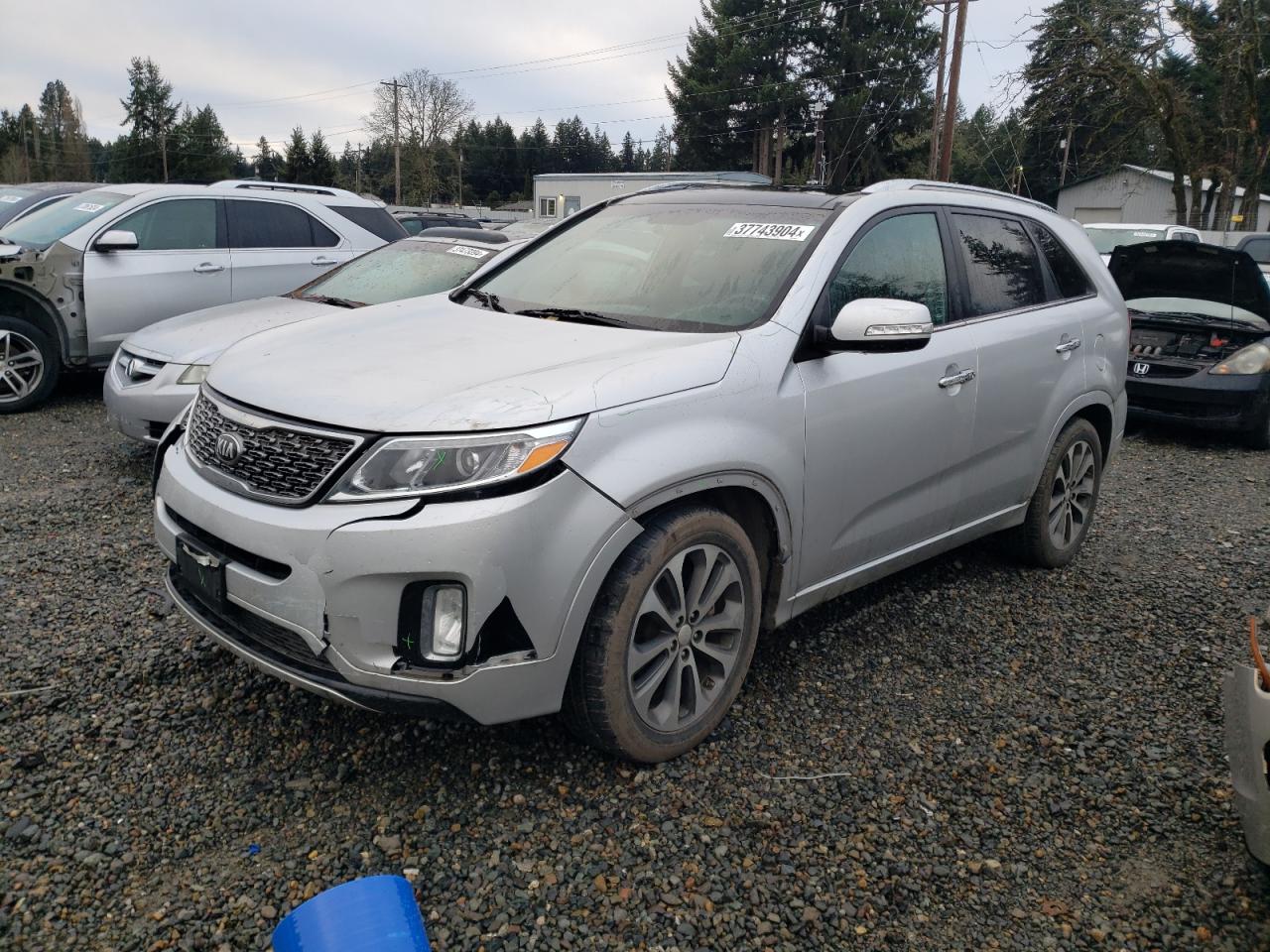 Image 1 of 2014 KIA SORENTO SX 2014 with VIN 5XYKWDA79EG432663