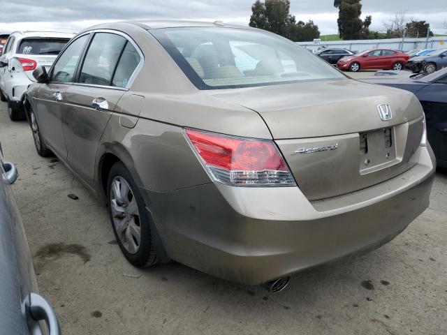 Image 2 of 2009 HONDA ACCORD EXL 2009 with VIN 1HGCP36889A022991
