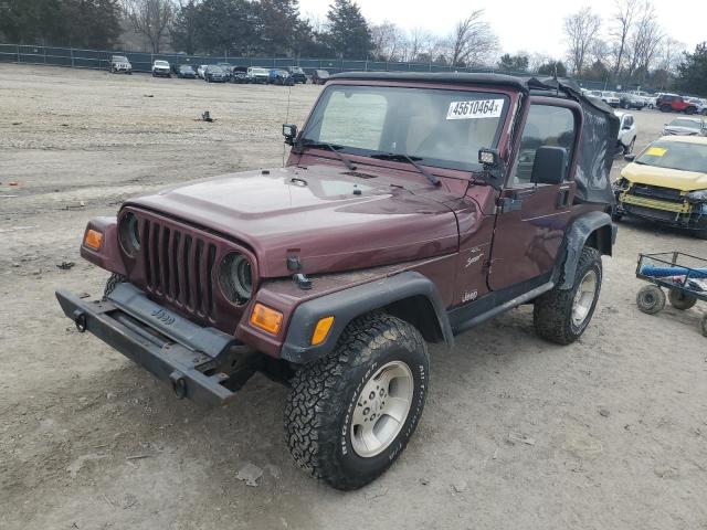 Image 1 of 2001 JEEP WRANGLER / TJ SPORT 2001 with VIN 1J4FA49S21P313783