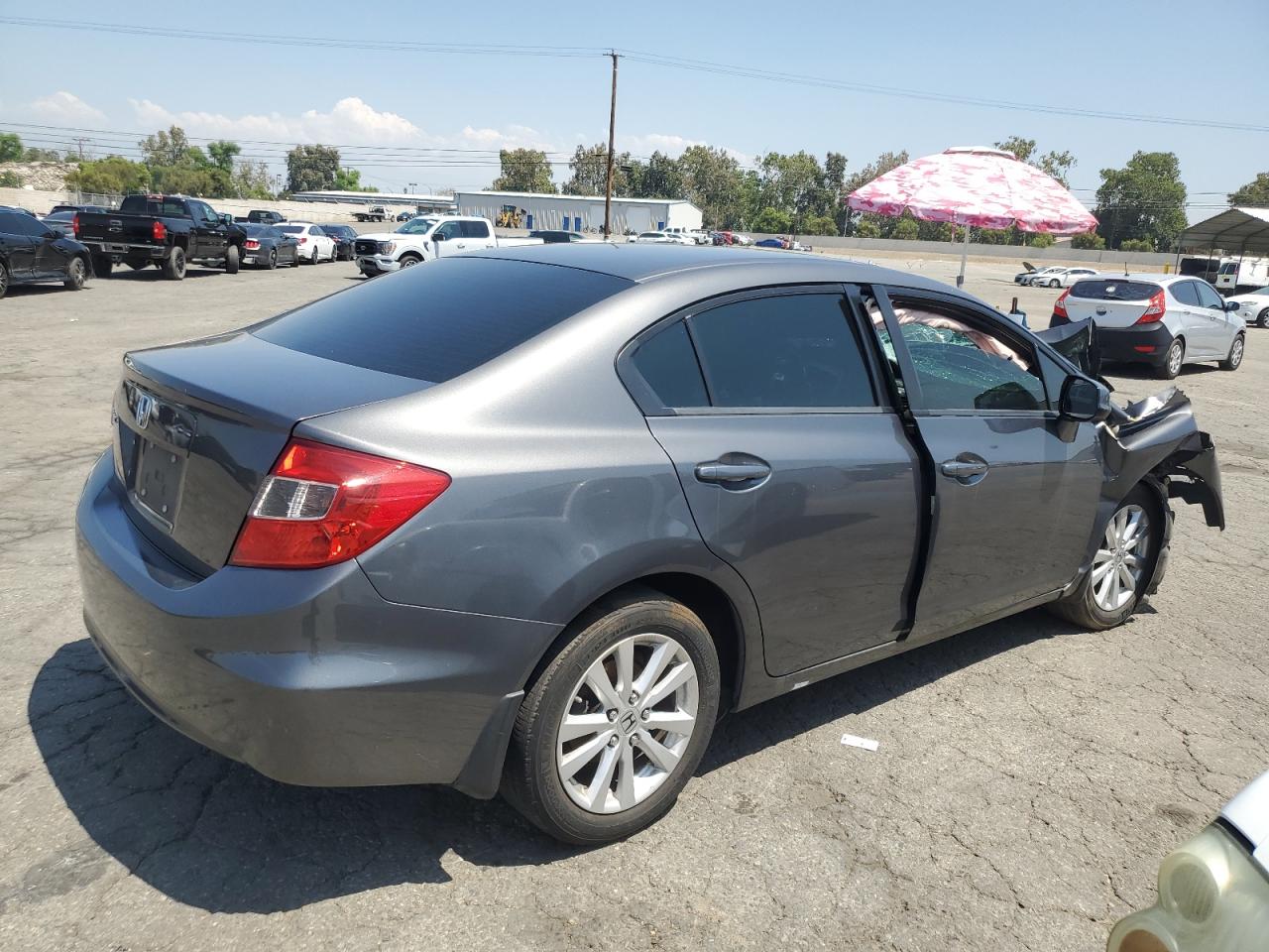 Image 3 of 2012 HONDA CIVIC EXL 2012 with VIN 2HGFB2F93CH541051