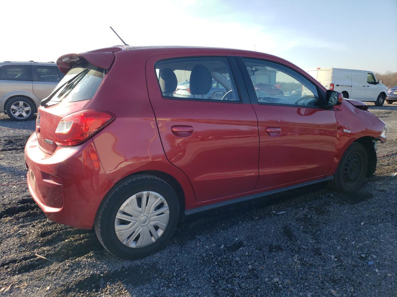Image 3 of 2017 MITSUBISHI MIRAGE ES 2017 with VIN ML32A3HJ0HH011777