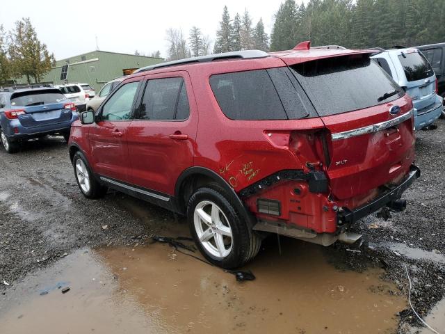 Image 2 of 2017 FORD EXPLORER XLT 2017 with VIN 1FM5K8D89HGB00272