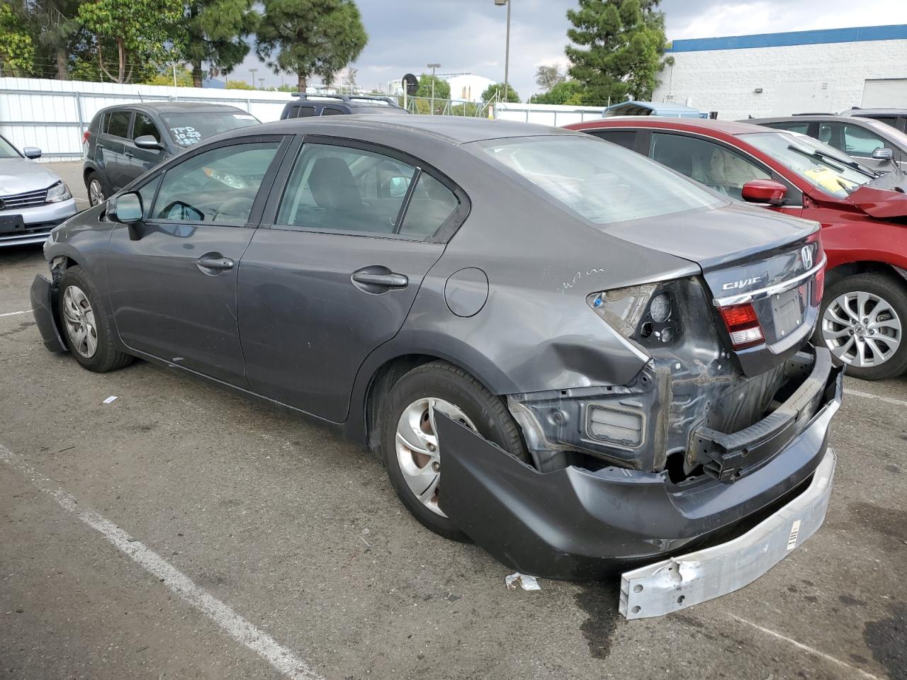 Изображение 2 2013 HONDA CIVIC LX 2013 с VIN 2HGFB2F59DH515259