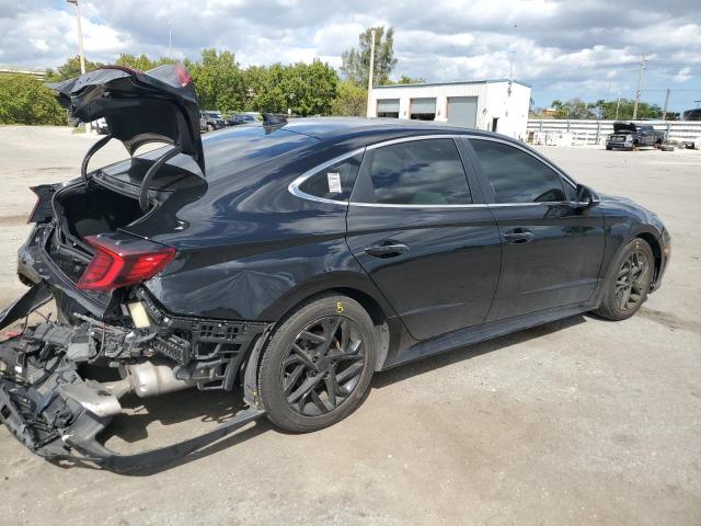 Image 3 of 2021 HYUNDAI SONATA SEL 2021 with VIN KMHL14JAXMA147544