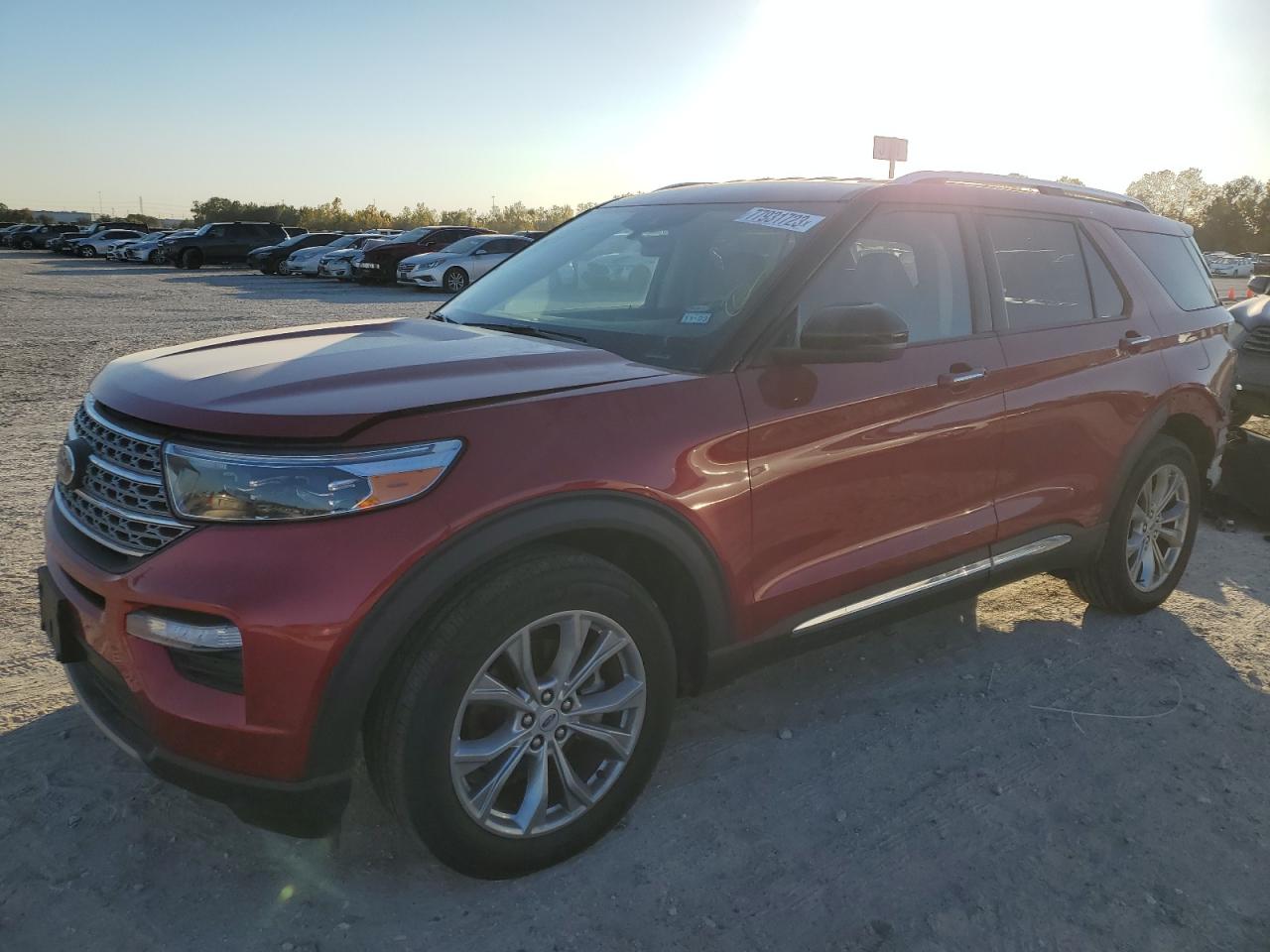 Image 1 of 2020 FORD EXPLORER LIMITED 2020 with VIN 1FMSK8FH4LGC28038