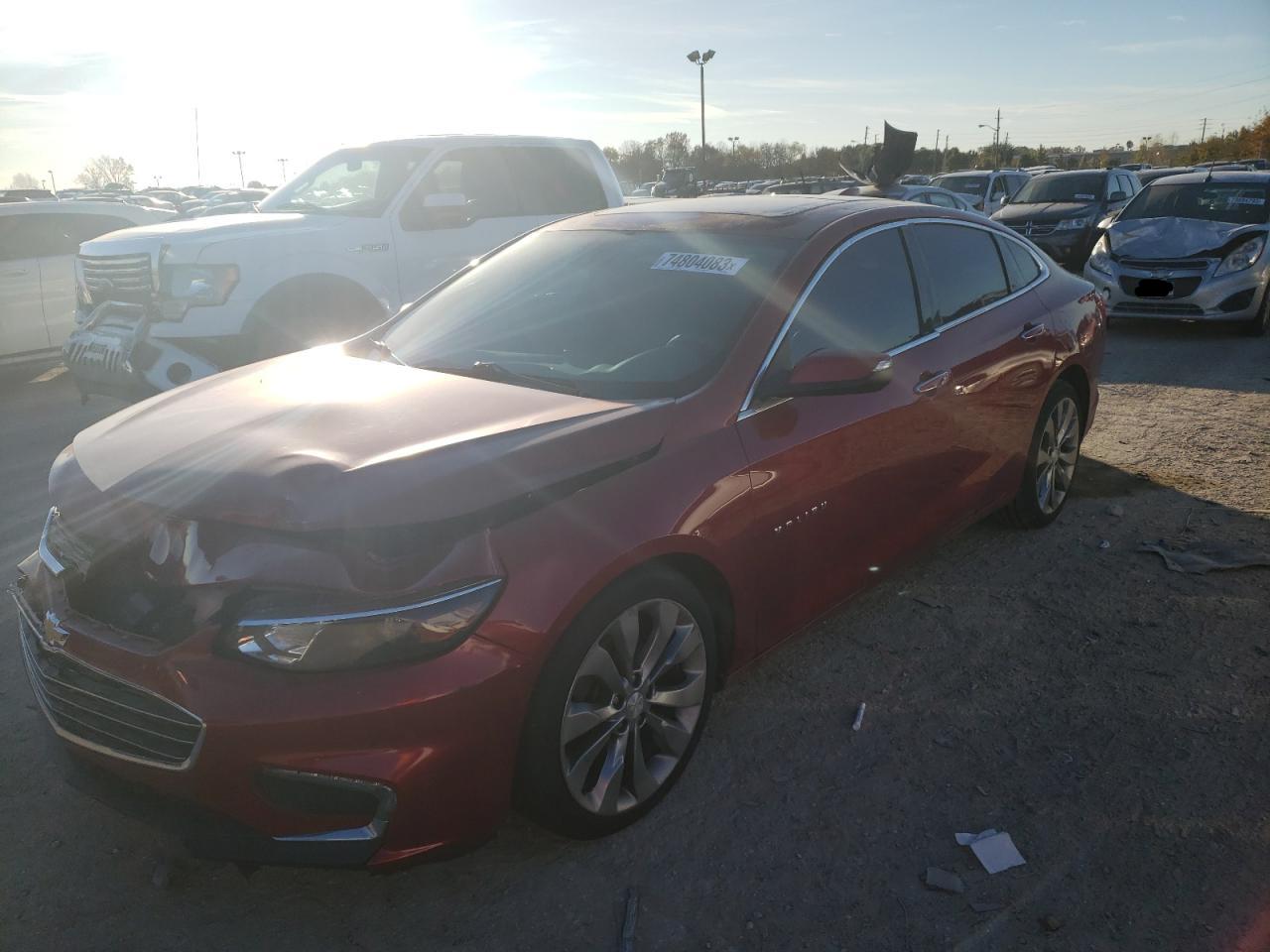 Изображение 1 2016 CHEVROLET MALIBU PREMIER 2016 с VIN 1G1ZH5SXXGF253947