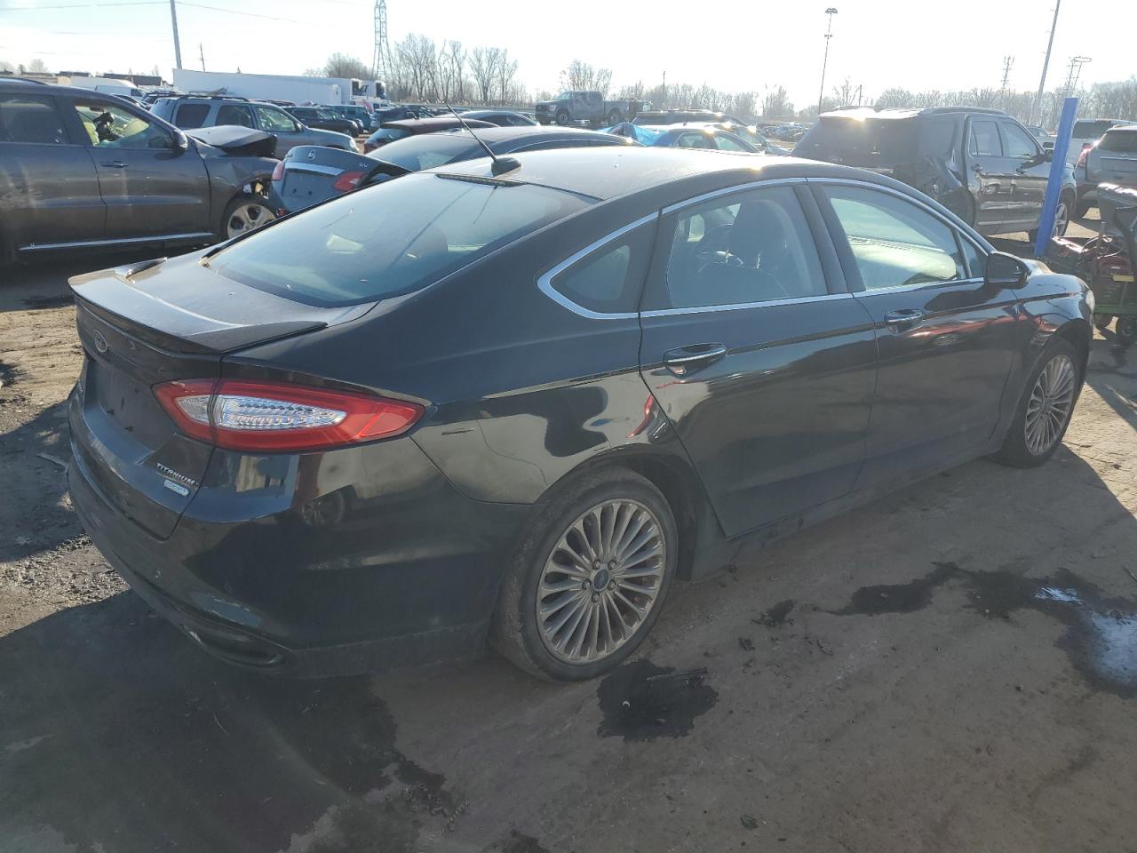 Изображение 3 2014 FORD FUSION TITANIUM 2014 с VIN 3FA6P0K94ER353369
