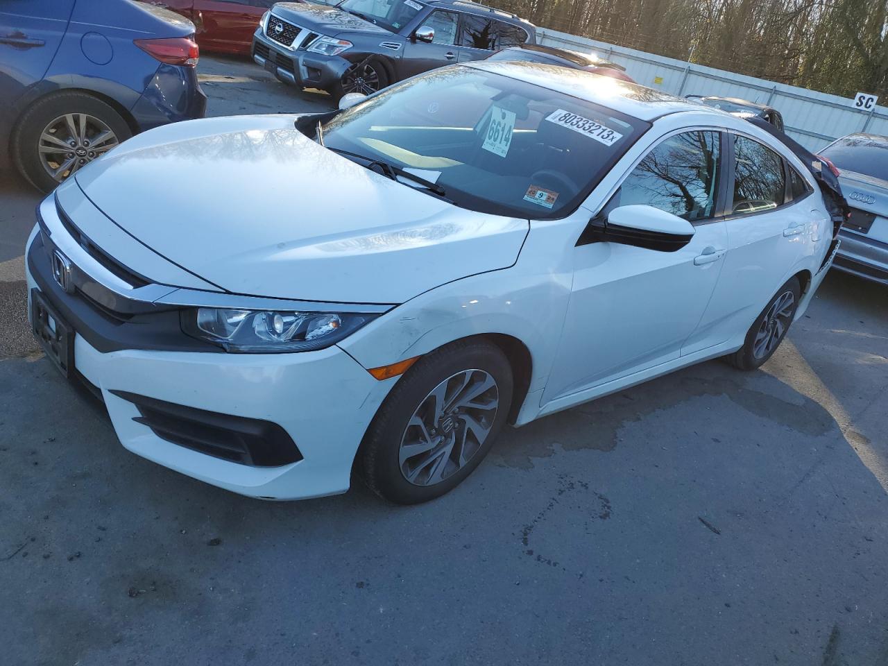 Image 1 of 2017 HONDA CIVIC EX 2017 with VIN 2HGFC2F70HH564144