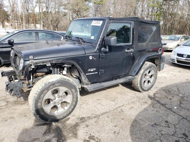 Image 1 of 2016 JEEP WRANGLER SAHARA 2016 with VIN 1C4GJWBG8GL213117