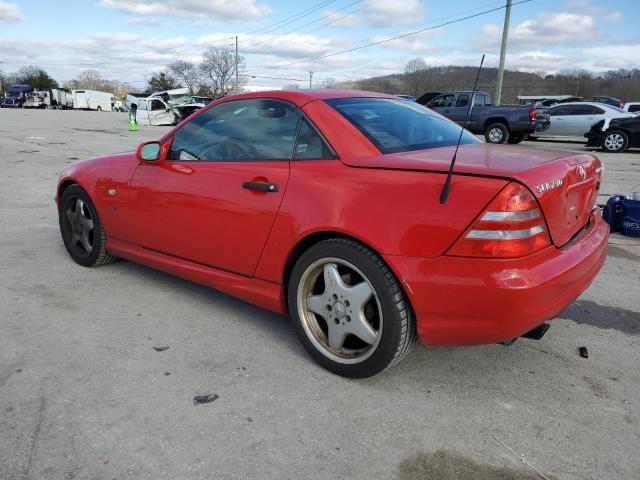 Изображение 2 2000 MERCEDES-BENZ SLK 230 KOMPRESSOR 2000 с VIN WDBKK47F2YF154527
