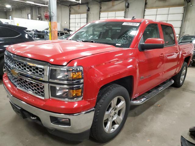 Изображение 1 2014 CHEVROLET SILVERADO K1500 LT 2014 с VIN 3GCUKREC0EG500987