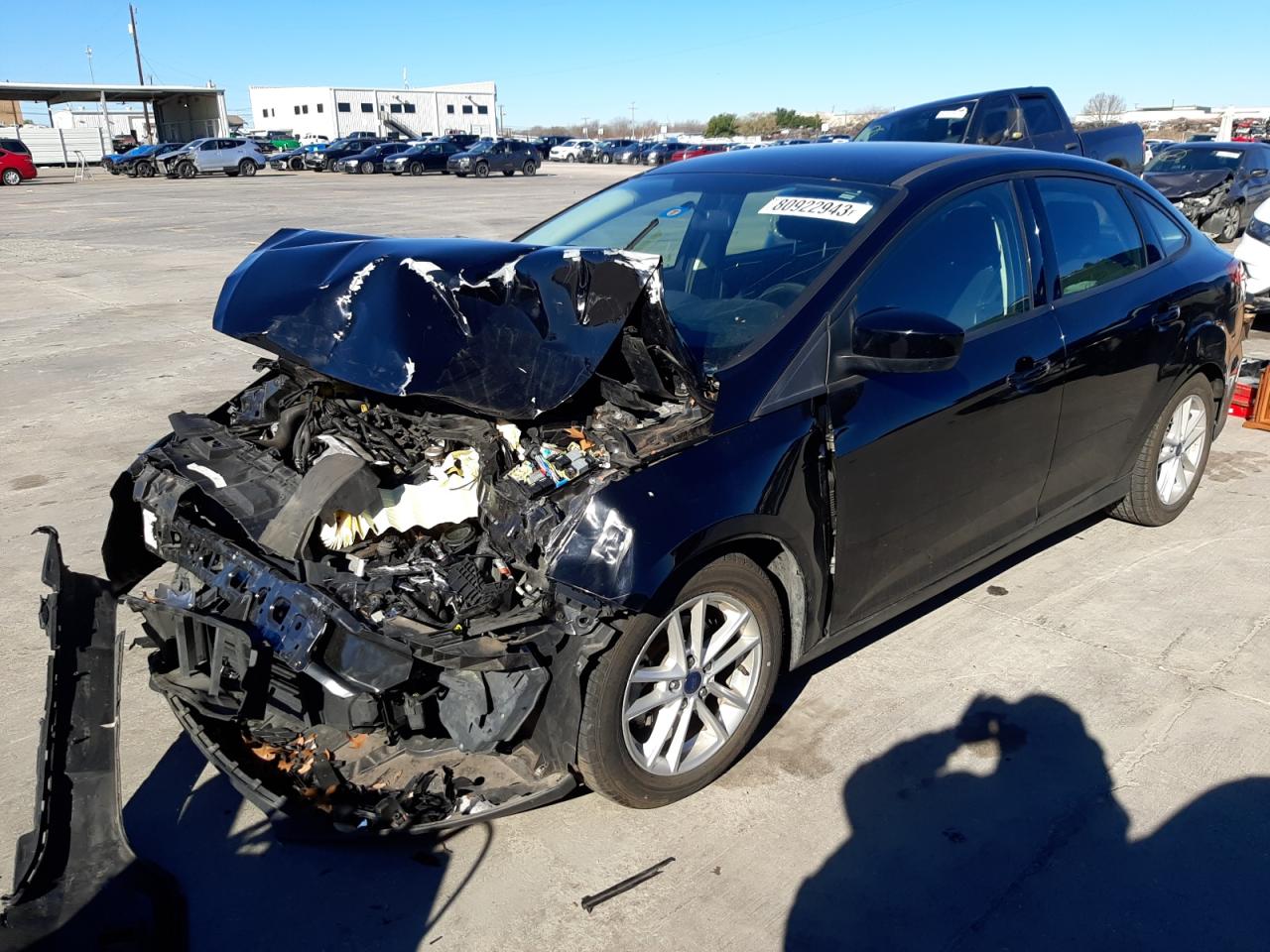 Изображение 1 2018 FORD FOCUS SE 2018 с VIN 1FADP3FE9JL258881