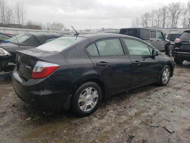 Image 3 of 2012 HONDA CIVIC HYBRID L 2012 with VIN JHMFB4F35CS004887