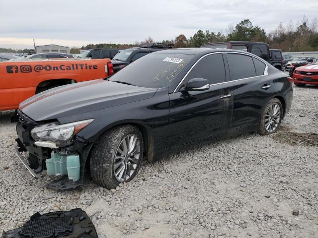 Image 1 of 2018 INFINITI Q50 LUXE 2018 with VIN JN1EV7AP2JM350125