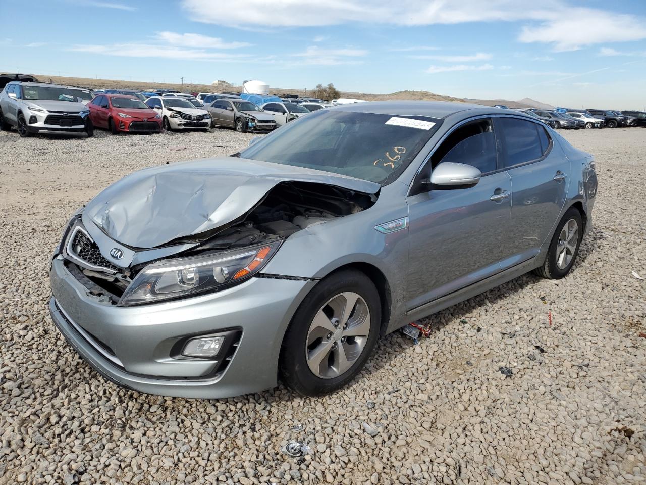 Изображение 1 2015 KIA OPTIMA HYBRID 2015 с VIN KNAGM4AD9F5087031