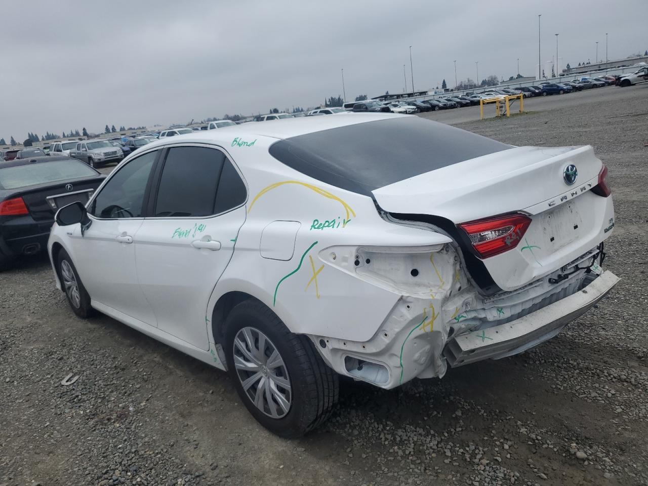 Изображение 2 2018 TOYOTA CAMRY LE 2018 с VIN 4T1B31HK8JU505978