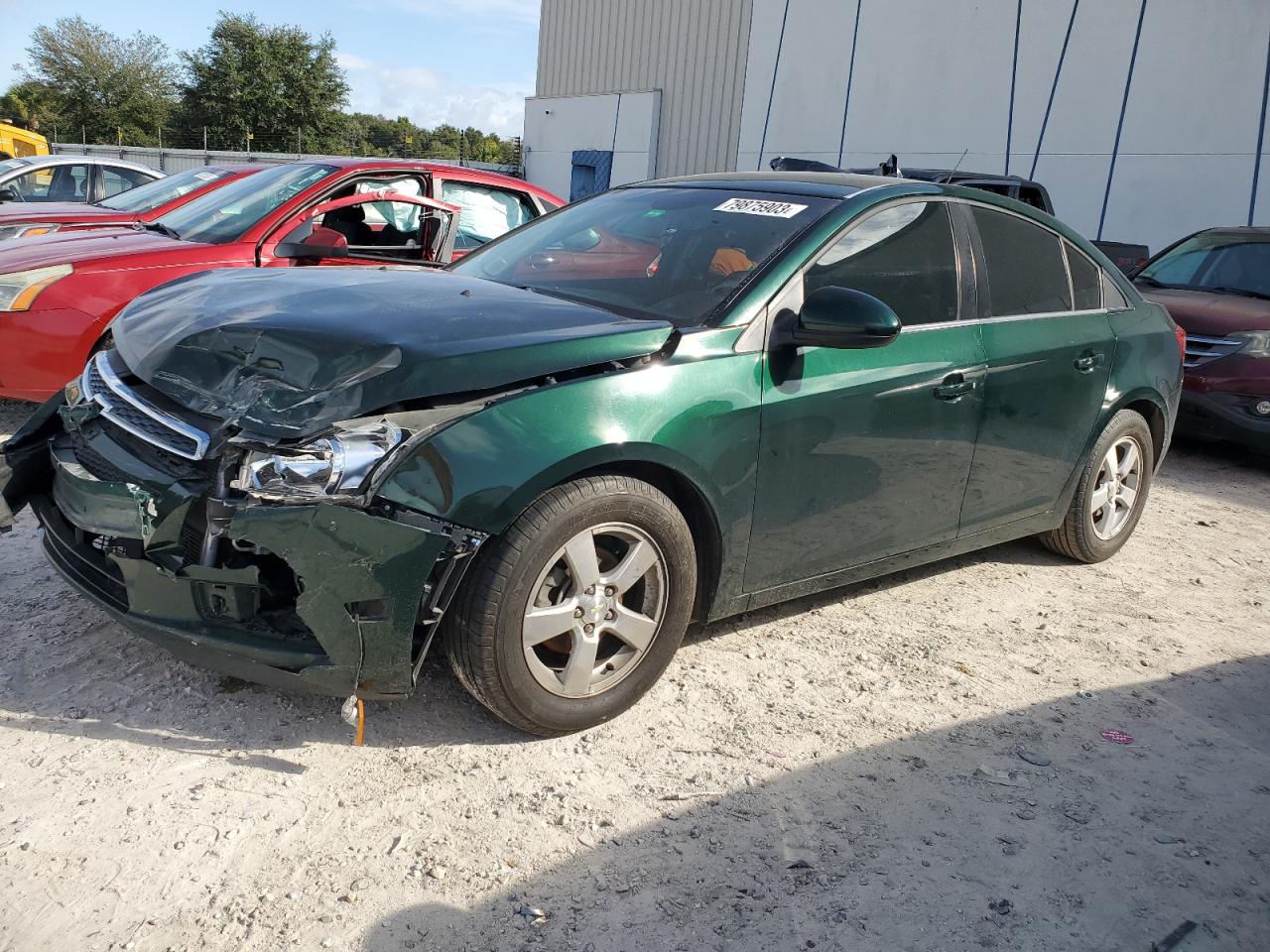 Image 1 of 2014 CHEVROLET CRUZE LT 2014 with VIN 1G1PC5SB2E7245763