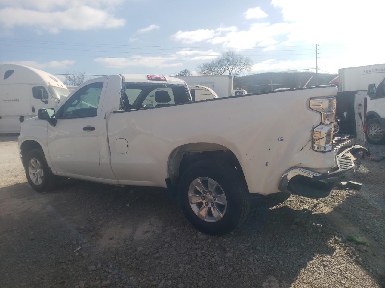 Image 2 of 2020 CHEVROLET SILVERADO C1500 2020 with VIN 3GCNWAEF7LG273766