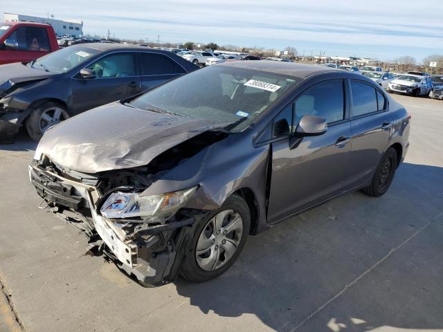 Изображение 1 2013 HONDA CIVIC LX 2013 с VIN 2HGFB2F53DH576462