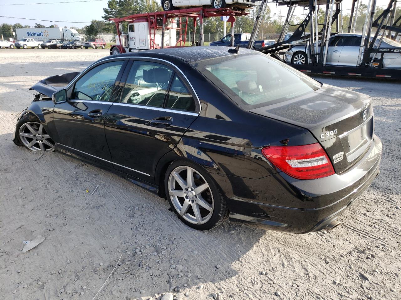 Image 2 of 2014 MERCEDES-BENZ C 300 4MATIC 2014 with VIN WDDGF8AB1EG254252