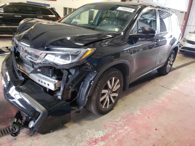 Image 1 of 2019 HONDA PILOT EXL 2019 with VIN 5FNYF6H5XKB075541