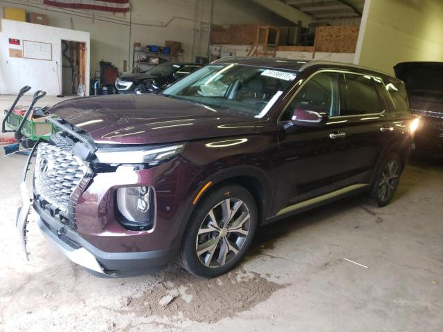 Image 1 of 2021 HYUNDAI PALISADE SEL 2021 with VIN KM8R44HE1MU217201