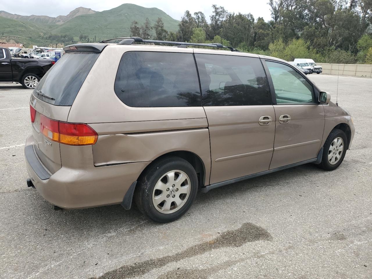 Image 3 of 2003 HONDA ODYSSEY EXL 2003 with VIN 5FNRL18003B047527