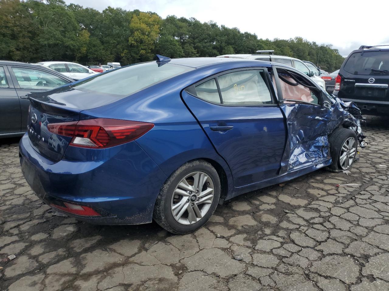 Image 3 of 2020 HYUNDAI ELANTRA SEL 2020 with VIN 5NPD84LF2LH552379