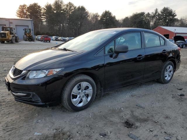 Image 1 of 2013 HONDA CIVIC LX 2013 with VIN 2HGFB2F55DH518532