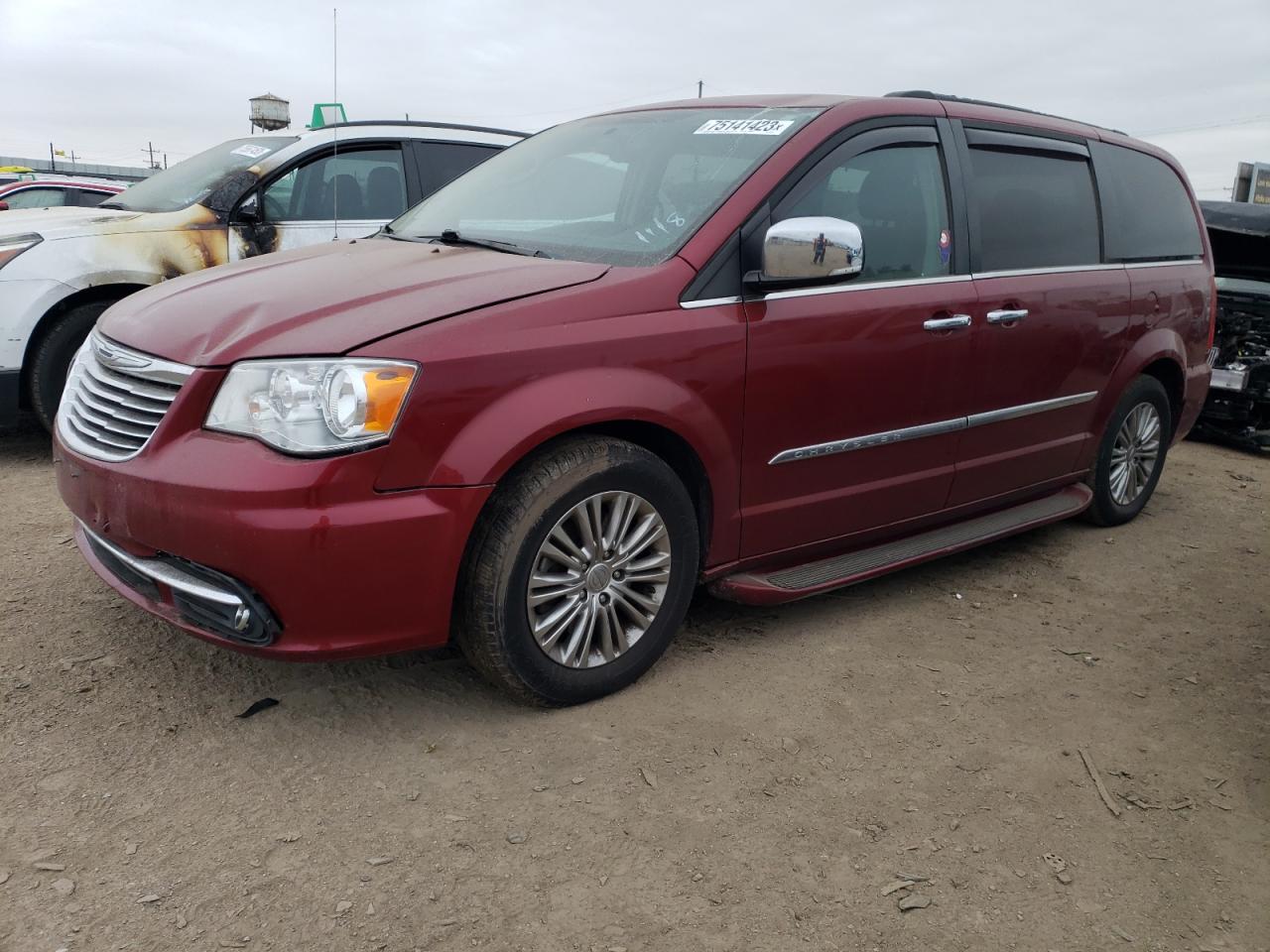 Image 1 of 2015 CHRYSLER TOWN & COUNTRY TOURING L 2015 with VIN 2C4RC1CG0FR742183