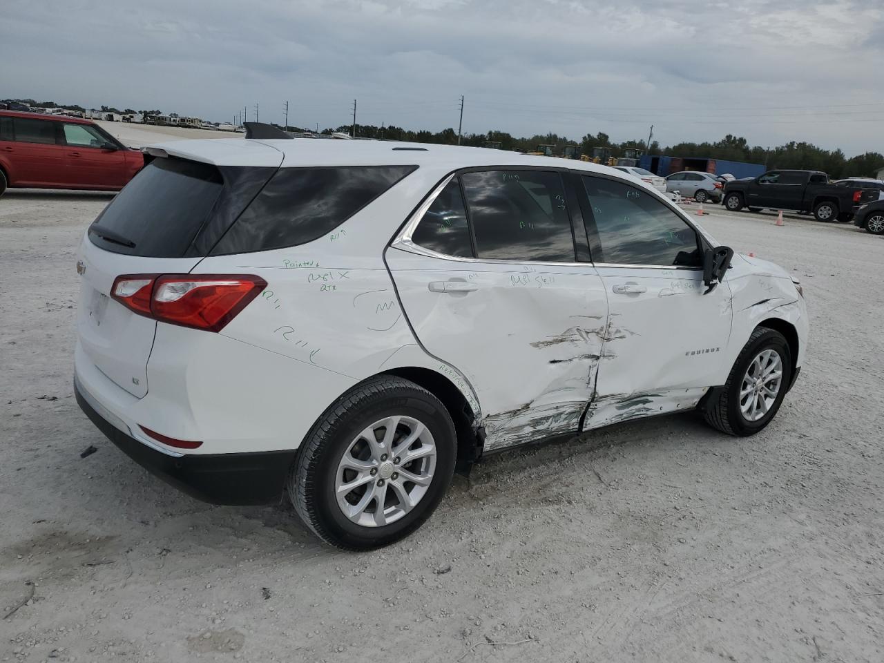 Image 3 of 2018 CHEVROLET EQUINOX LT 2018 with VIN 3GNAXJEV0JL269475