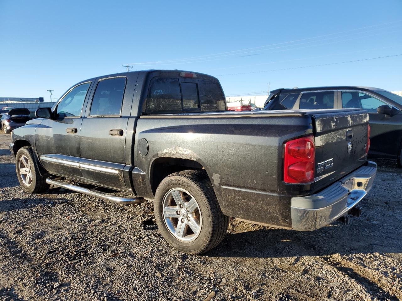 Image 2 of 2007 DODGE DAKOTA QUAD LARAMIE 2007 with VIN 1D3HW58N27S250814