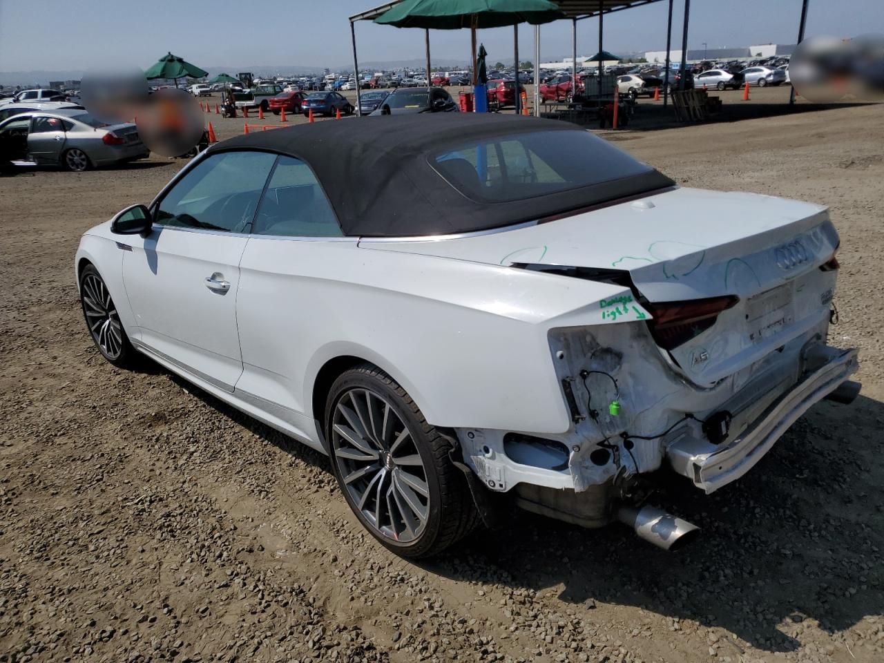Изображение 2 2018 AUDI A5 PREMIUM PLUS 2018 с VIN WAUYNGF58JN005285