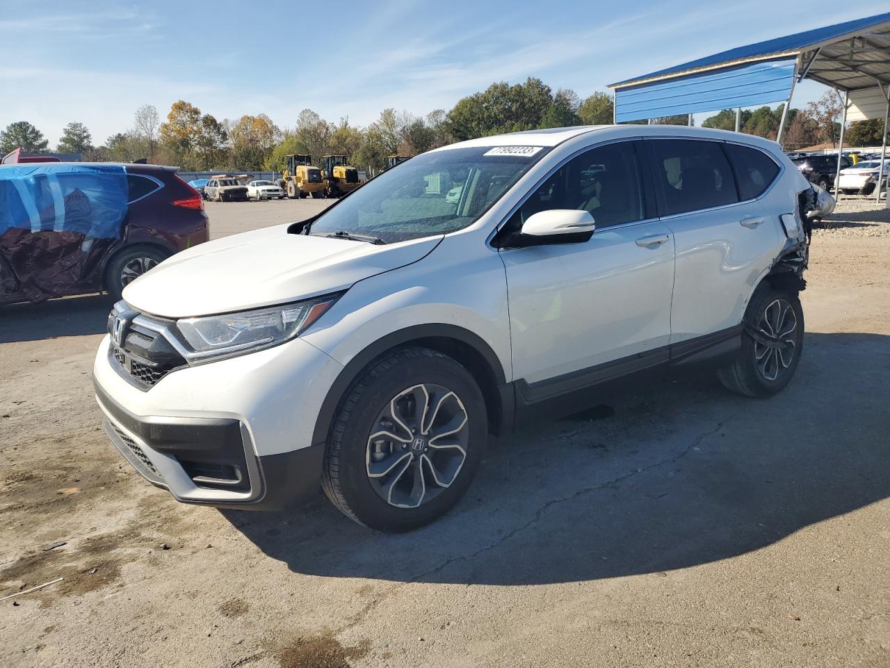 Image 1 of 2022 HONDA CR-V EXL 2022 with VIN 5J6RW1H81NA016399