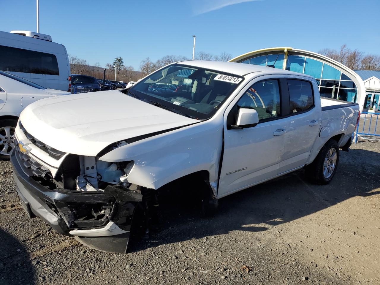 Image 1 of 2022 CHEVROLET COLORADO LT 2022 with VIN 1GCGSCEN2N1134704