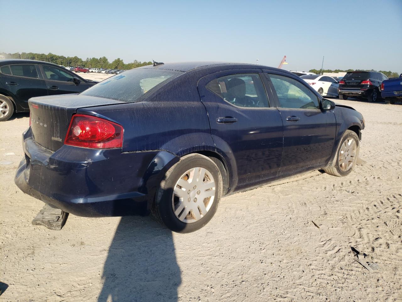 Image 3 of 2013 DODGE AVENGER SE 2013 with VIN 1C3CDZAGXDN748849