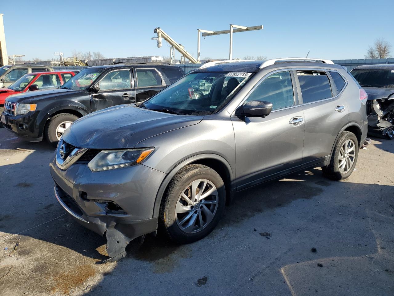 Изображение 1 2015 NISSAN ROGUE S 2015 с VIN 5N1AT2MV6FC913314
