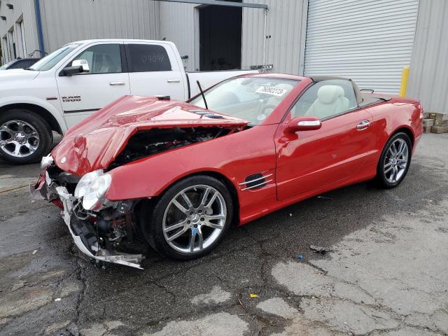 Image 1 of 2008 MERCEDES-BENZ SL 550 2008 with VIN WDBSK71F38F141537