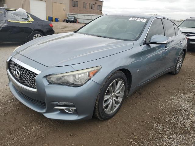 Image 1 of 2014 INFINITI Q50 BASE 2014 with VIN JN1BV7APXEM671063