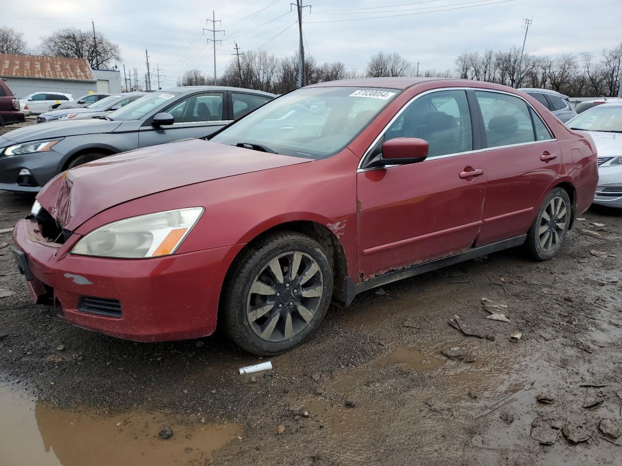 Obraz 1 z 2007 HONDA ACCORD SE 2007 z VIN 1HGCM66497A088261