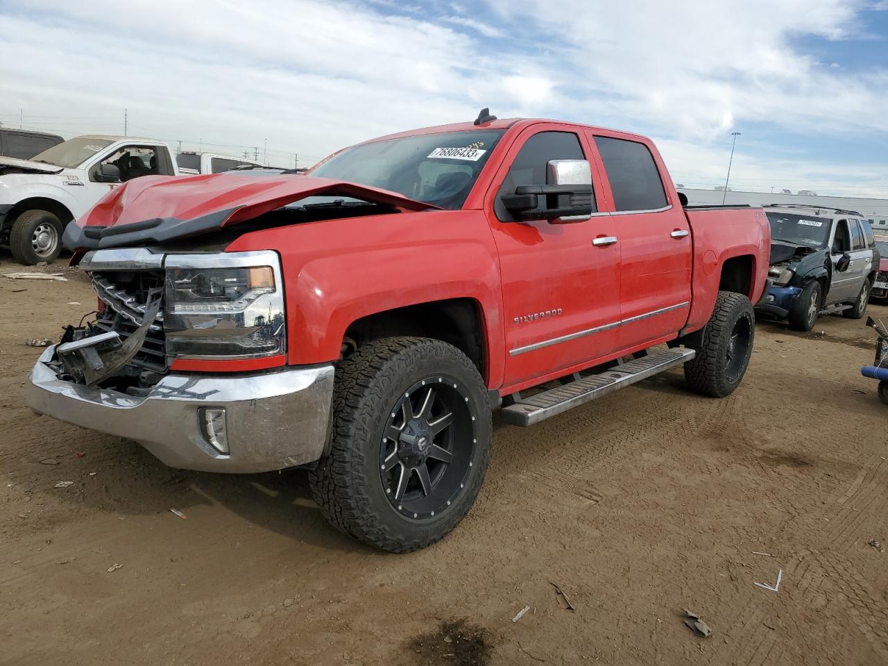 Изображение 1 2018 CHEVROLET SILVERADO K1500 LTZ 2018 с VIN 3GCUKSEC3JG123346