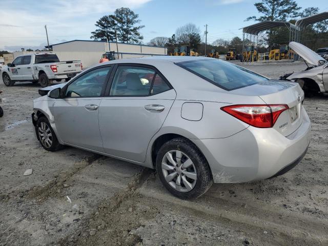 Image 2 of 2014 TOYOTA COROLLA L 2014 with VIN 2T1BURHEXEC155542
