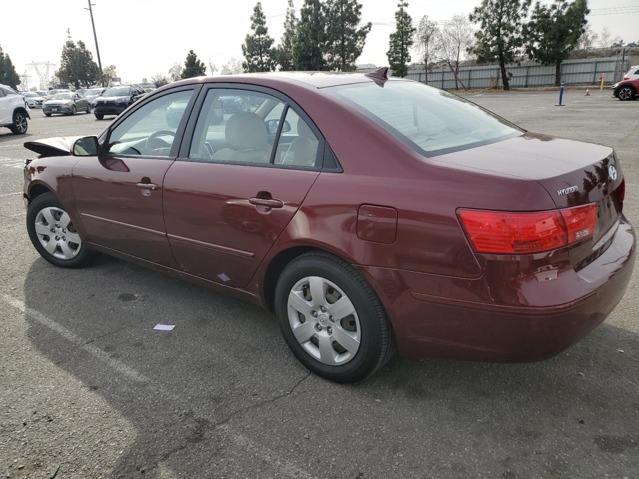 Image 2 of 2009 HYUNDAI SONATA GLS 2009 with VIN 5NPET46C09H554273