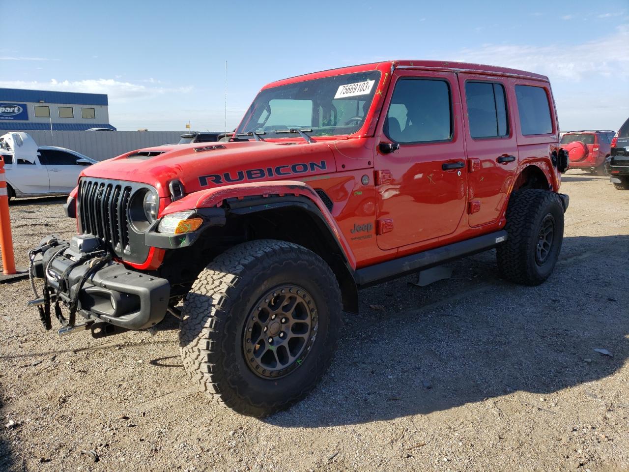 Изображение 1 2021 JEEP WRANGLER UNLIMITED RUBICON 392 2021 с VIN 1C4JJXSJ1MW805475