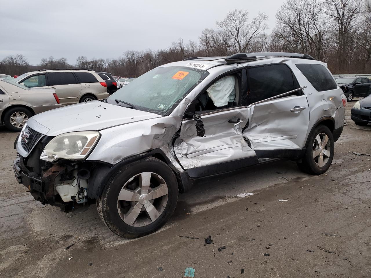 Image 1 of 2010 GMC ACADIA SLT-1 2010 with VIN 1GKLVMED8AJ153338