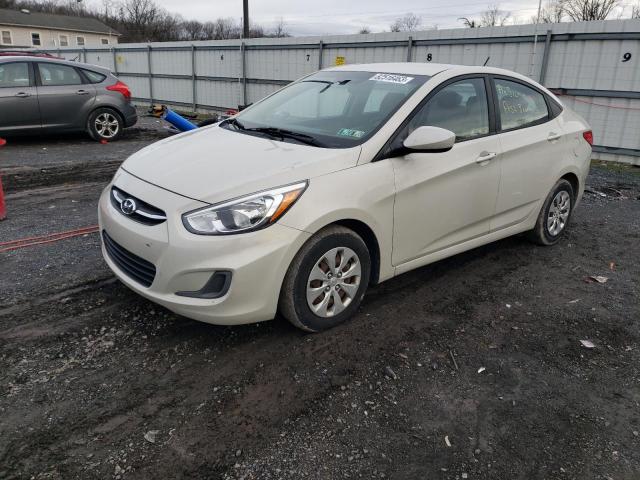 Image 1 of 2016 HYUNDAI ACCENT SE 2016 with VIN KMHCT4AE2GU965107