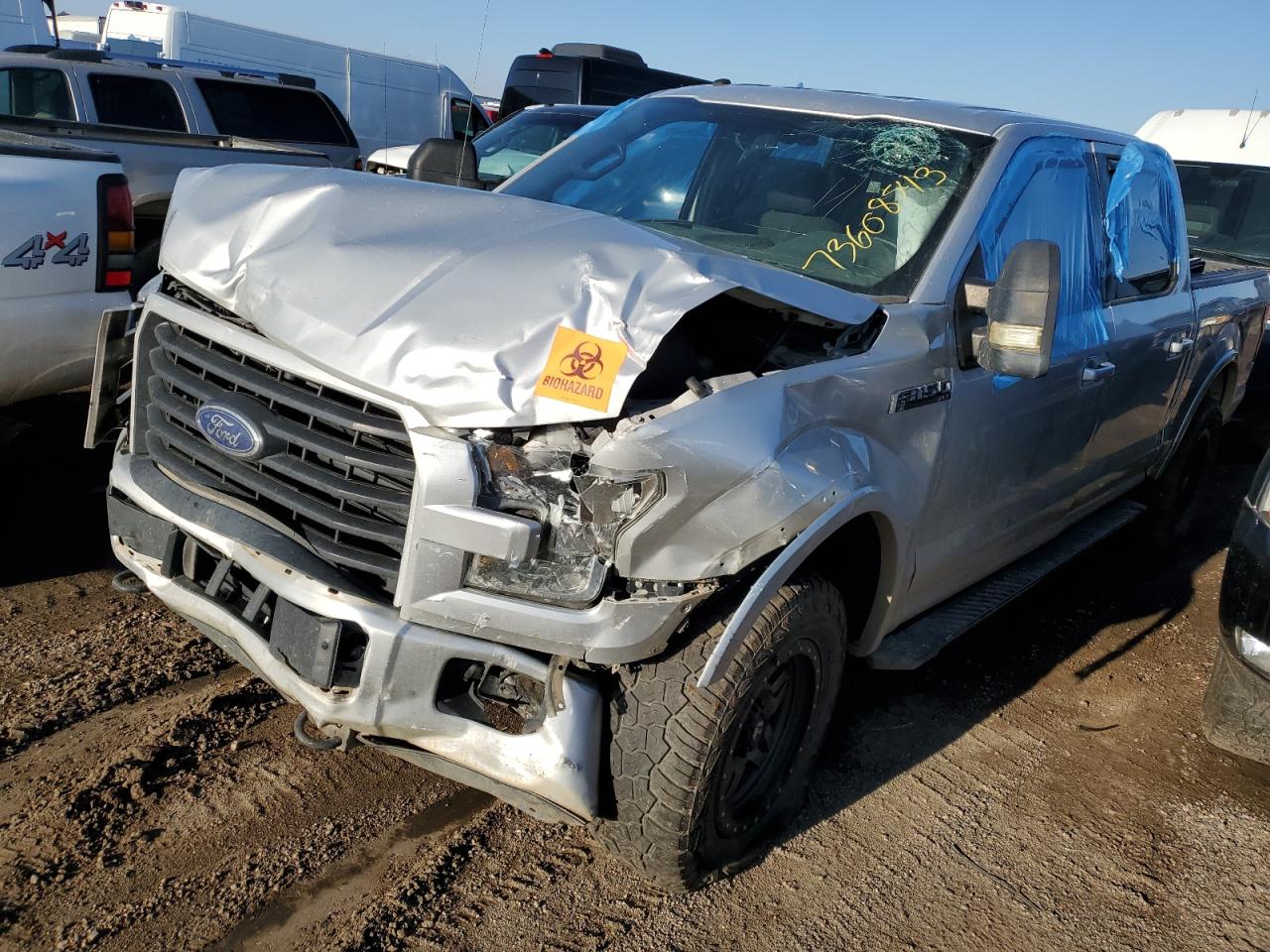 Изображение 1 2017 FORD F150 SUPERCREW 2017 с VIN 1FTEW1EG5HKC12523
