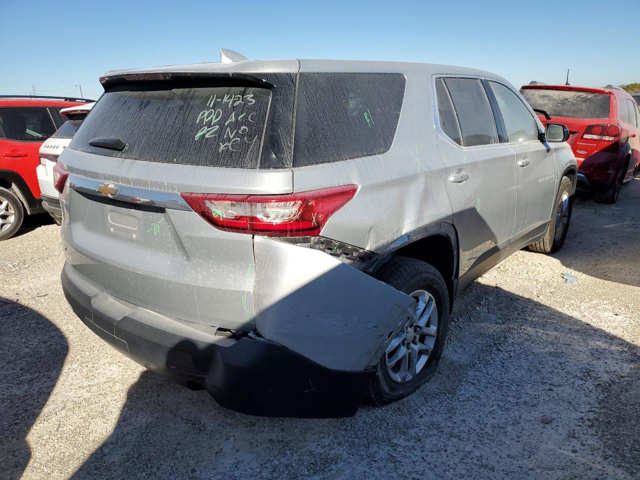 Image 3 of 2019 CHEVROLET TRAVERSE LS 2019 with VIN 1GNERFKW6KJ219114