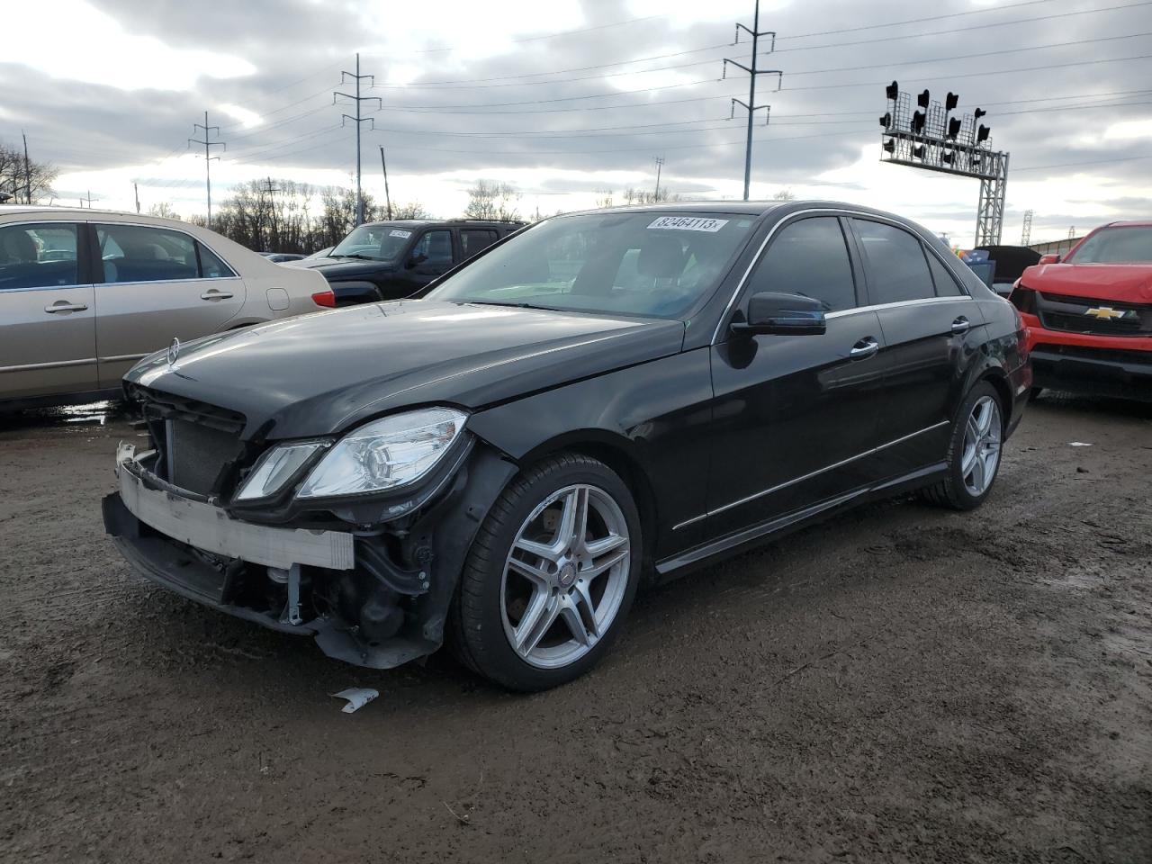 Image 1 of 2013 MERCEDES-BENZ E 350 4MATIC 2013 with VIN WDDHF8JB2DA765605