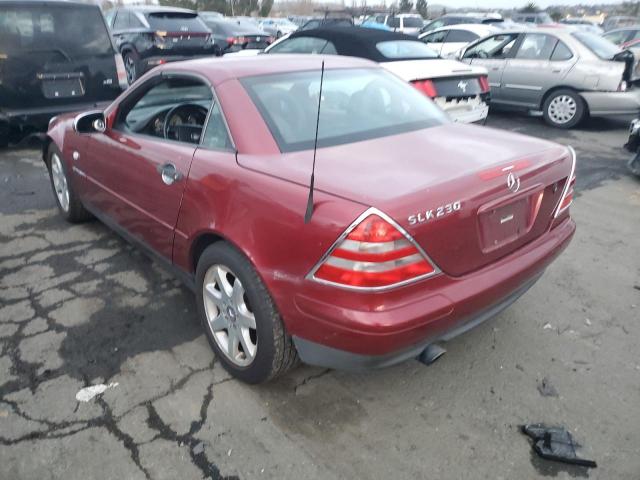 Obraz 2 z 1999 MERCEDES-BENZ SLK 230 KOMPRESSOR 1999 z VIN WDBKK47F8XF111163